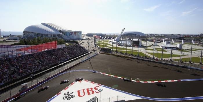Трасса «Формулы-1» в Олимпийском парке Сочи