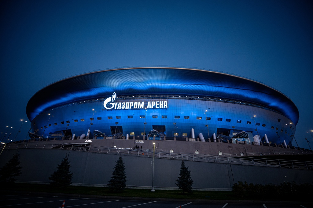 На «Газпром-Арене» обновили световое оборудование