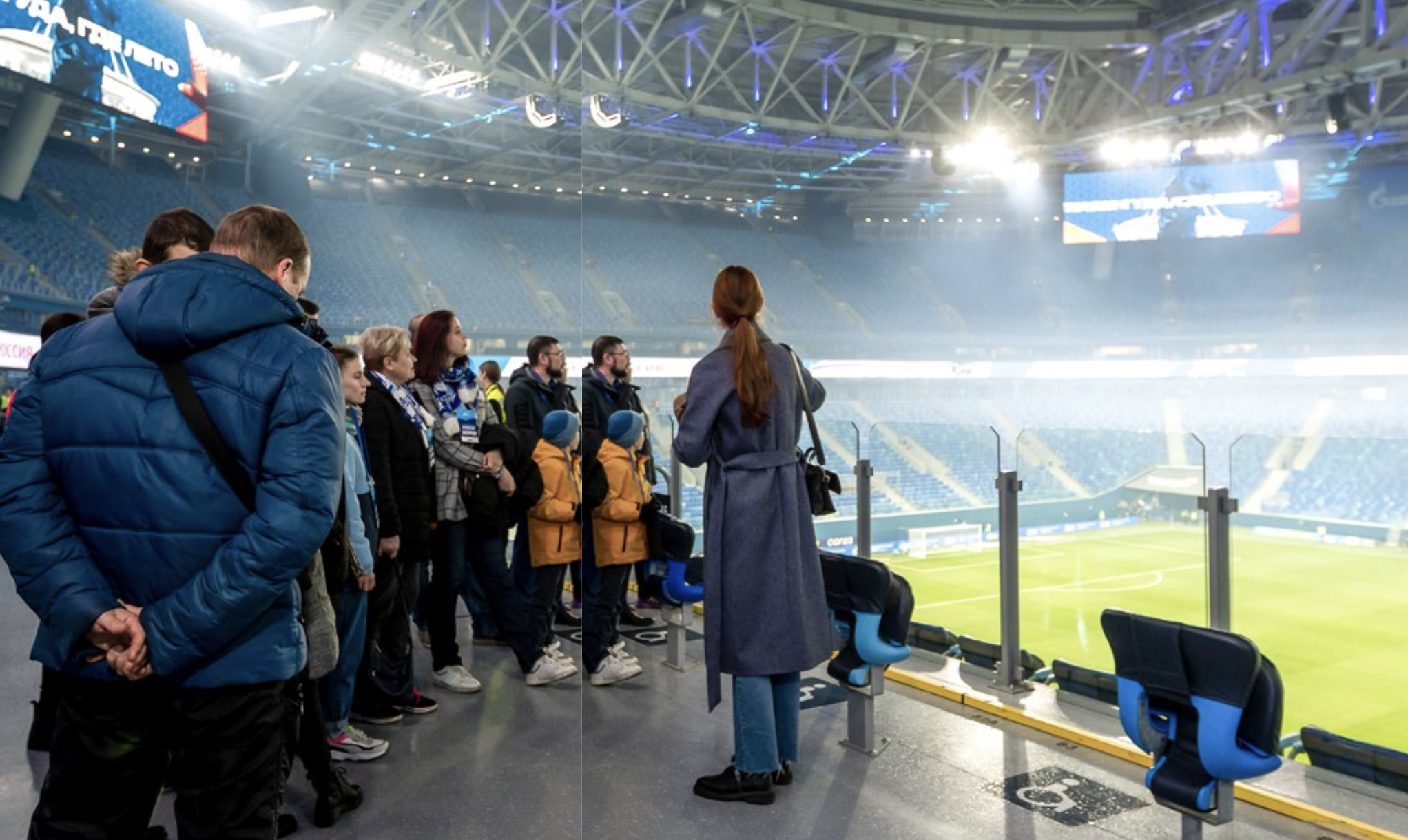 На стадион с экскурсоводом. «Зенит» проводит туры по главному стадиону Петербурга