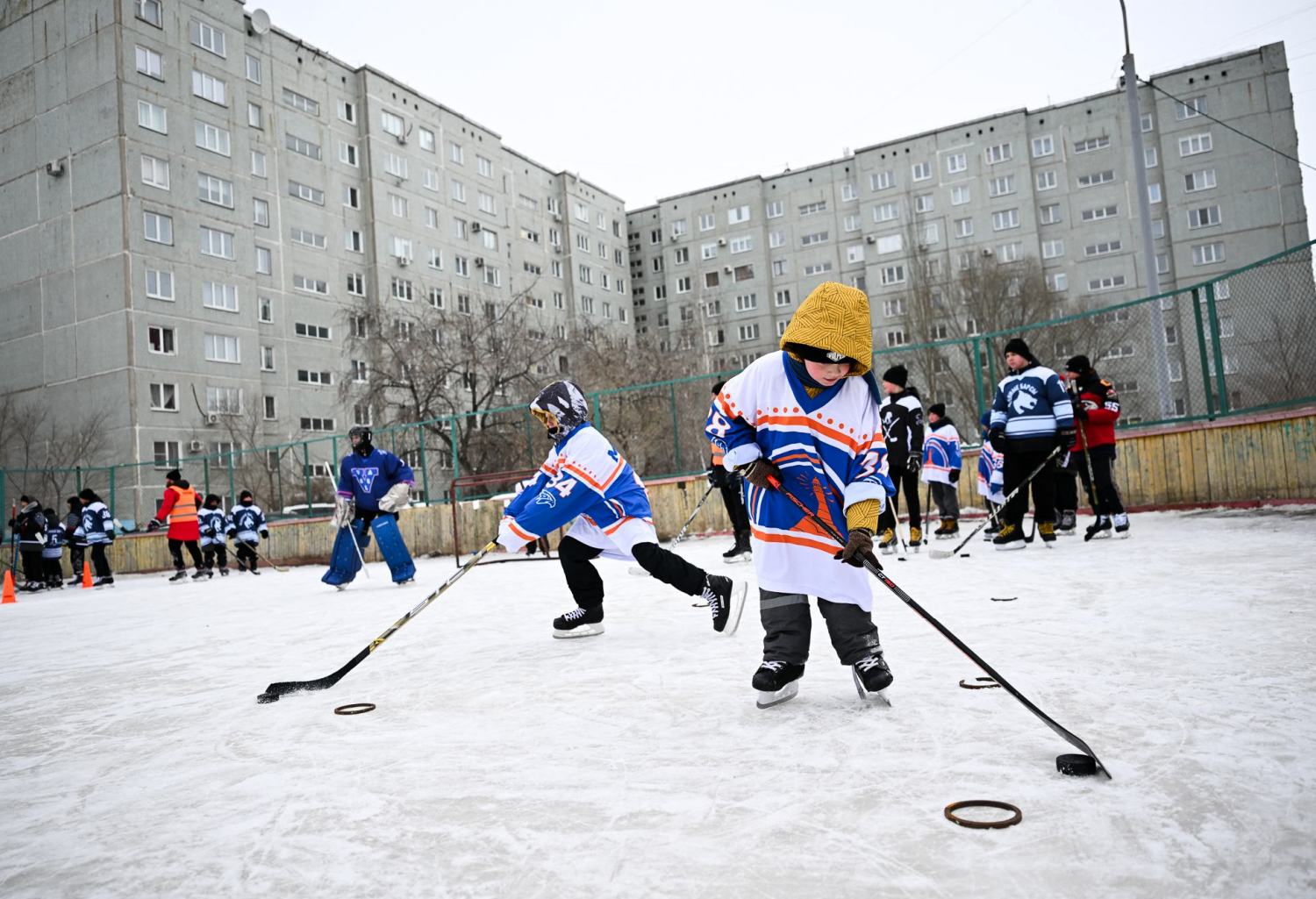 Хоккей у дома