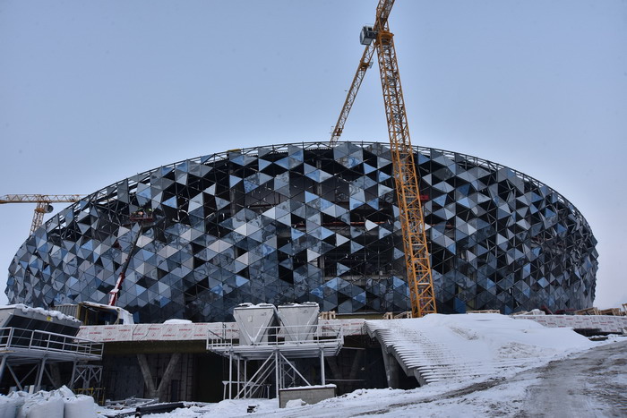 Стоимость ледового дворца в Новосибирске выросла до ₽13 млрд