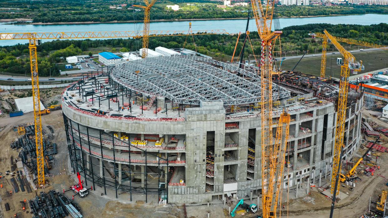 Новая «Арена-Омск» должна открыться в сентябре 2022 года