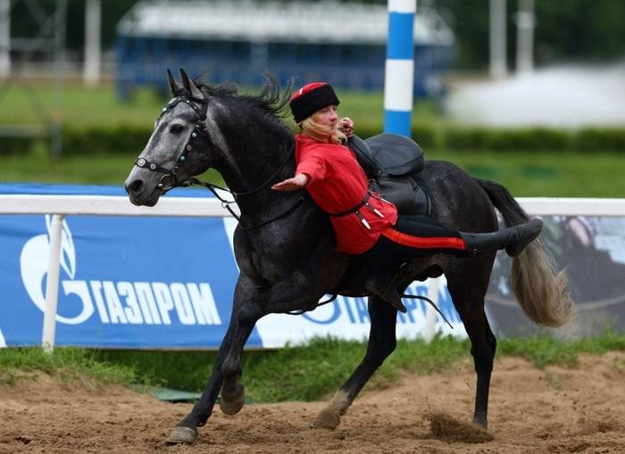 «Газпром» купил рекламу на телеканале о конном спорте за ₽200 млн