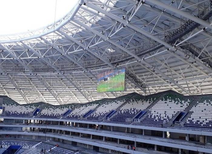 На самарском стадионе ЧМ-2018 установлены табло