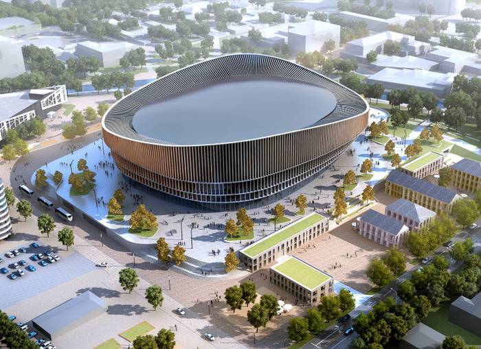 Новую ледовую арену в Екатеринбурге планируют открыть в 2020 году