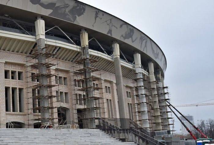 Стадион «Лужники» сдадут в эксплуатацию до конца первого полугодия