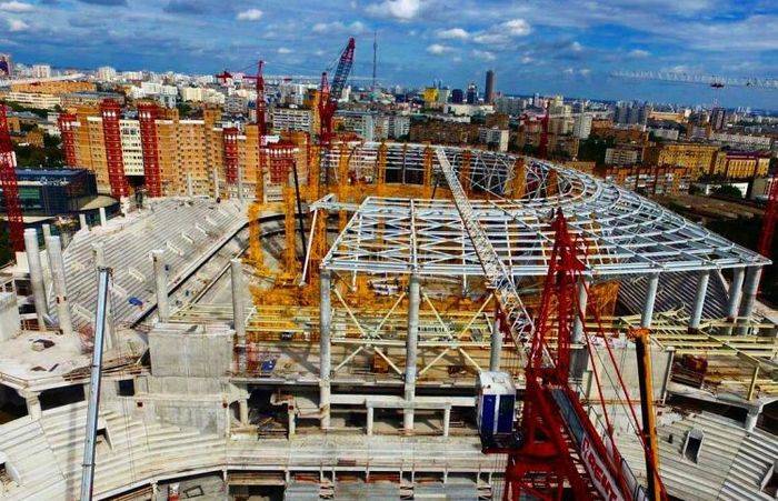 Стадион «Динамо» сдадут в эксплуатацию весной 2018 года