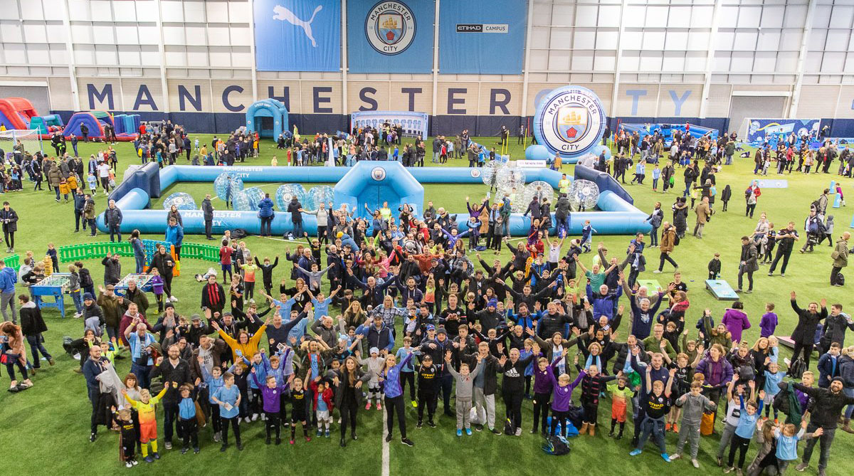 «Манчестер Сити» перед каждым домашнем матчем открывает детскую фан-зону